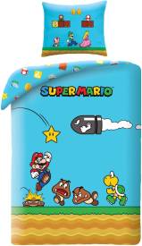 Super Mario Dekbedovertrek 'Super Mario' 140x200cm voor de Merchandise kopen op nedgame.nl