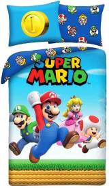 Super Mario Duvet Set Ver. 5 (140x200cm) voor de Merchandise preorder plaatsen op nedgame.nl