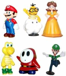 Super Mario Figure Set (6 figures) Series 2 voor de Merchandise kopen op nedgame.nl