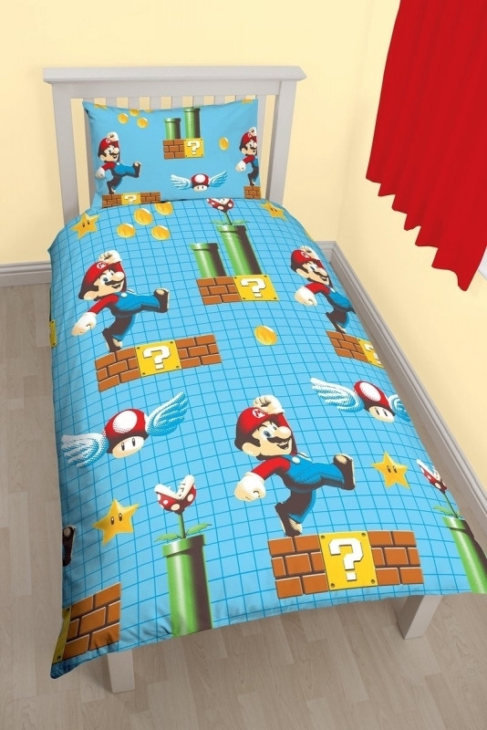 Proficiat Gering aardbeving Nedgame gameshop: Super Mario Maker Dekbedovertrek 135x200cm (Merchandise)  kopen