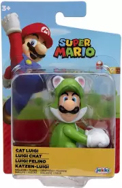 Super Mario Mini Action Figure - Cat Luigi voor de Merchandise kopen op nedgame.nl