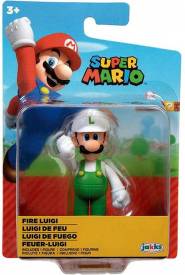 Super Mario Mini Action Figure - Fire Luigi voor de Merchandise kopen op nedgame.nl