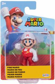 Super Mario Mini Action Figure - Fire Mario (Standing) voor de Merchandise kopen op nedgame.nl