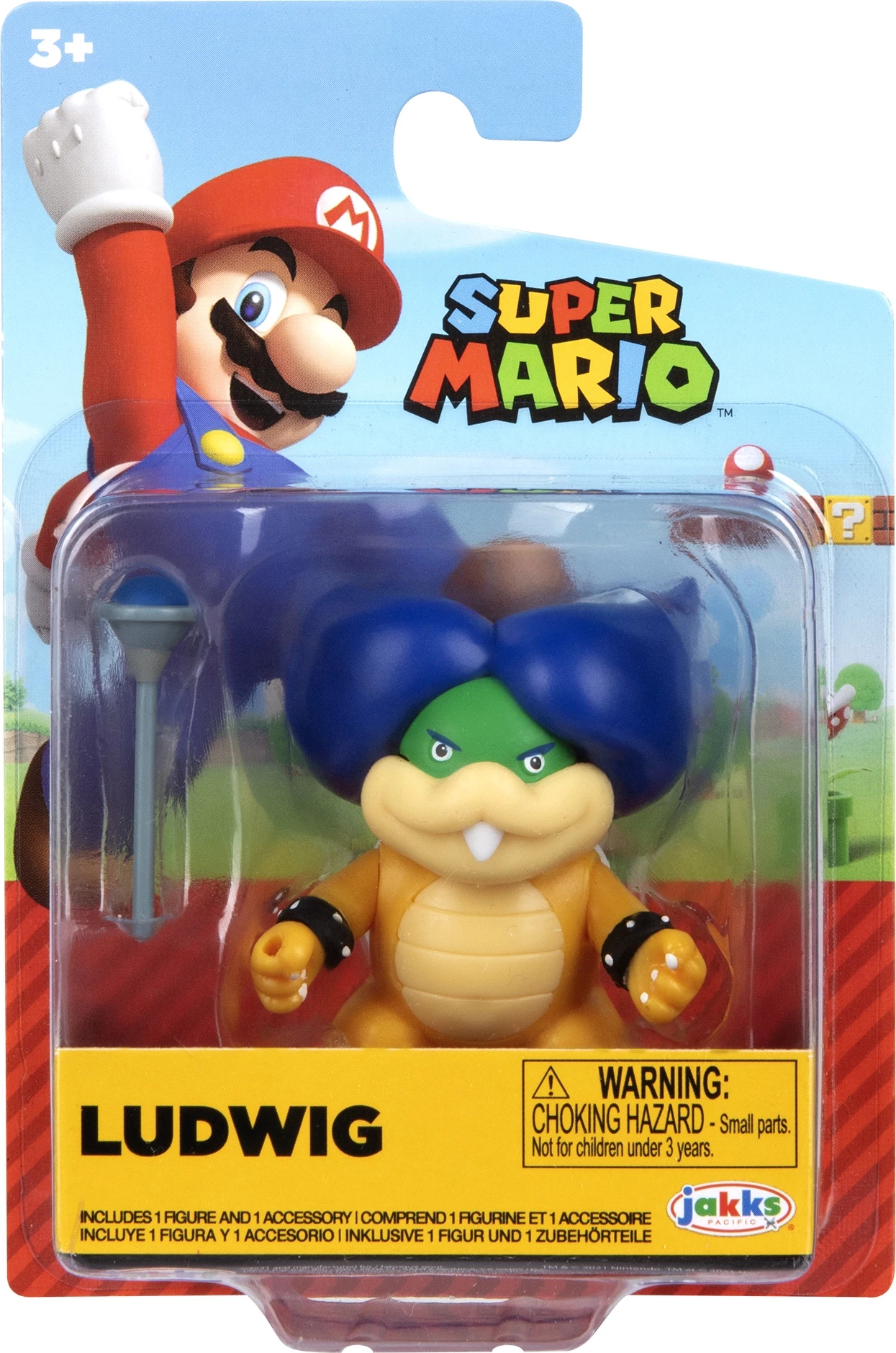Super Mario Mini Action Figure - Ludwig voor de Merchandise kopen op nedgame.nl