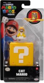 Super Mario Movie Question Block Mini Figure - Cat Mario voor de Merchandise kopen op nedgame.nl