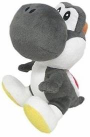 Super Mario Pluche - Black Yoshi voor de Merchandise kopen op nedgame.nl