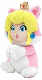 Super Mario Pluche - Cat Peach with Magnetic Hands voor de Merchandise kopen op nedgame.nl