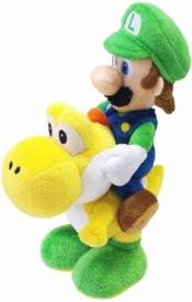 Super Mario Pluche - Luigi and Yoshi 22cm voor de Merchandise kopen op nedgame.nl