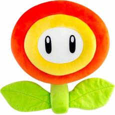 Super Mario Pluche - Mocchi Mocchi Mega Fire Flower voor de Merchandise kopen op nedgame.nl