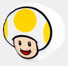 Super Mario Pluche - Mocchi Mocchi Yellow Toad voor de Merchandise kopen op nedgame.nl