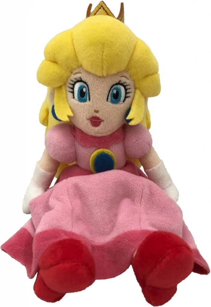Super Mario Pluche - Princess Peach (23 cm) voor de Merchandise kopen op nedgame.nl