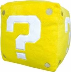 Super Mario Pluche - Question Block (28cm) voor de Merchandise kopen op nedgame.nl