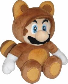 Super Mario Pluche - Tanooki Mario (21cm) voor de Merchandise kopen op nedgame.nl