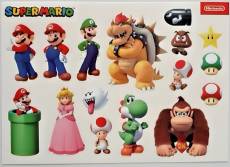 Super Mario Promo Sticker Sheet (16 Stickers) voor de Merchandise kopen op nedgame.nl