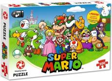 Super Mario Puzzle - Mario & Friends (500 pieces) voor de Merchandise kopen op nedgame.nl