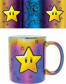 Super Mario Star Power - Metallic Mug voor de Merchandise kopen op nedgame.nl