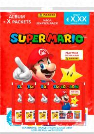 Super Mario Stickers 2 Starter Pack voor de Merchandise preorder plaatsen op nedgame.nl