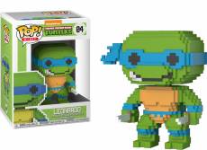 Teenage Mutant Ninja Turtles Funko Pop Vinyl Figure: Leonardo (8-bit) voor de Merchandise kopen op nedgame.nl