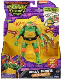 Teenage Mutant Ninja Turtles Mutant Mayhem: Michelangelo Ninja Shouts Figure voor de Merchandise kopen op nedgame.nl