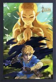 The Legend of Zelda Framed Print - Breath of the Wild (46x31cm) voor de Merchandise kopen op nedgame.nl
