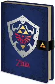 The Legend of Zelda Hylian Shield Premium A5 Notebook voor de Merchandise kopen op nedgame.nl