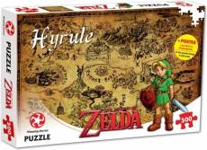 The Legend of Zelda Puzzle - Hyrule Map (500 pieces) voor de Merchandise kopen op nedgame.nl