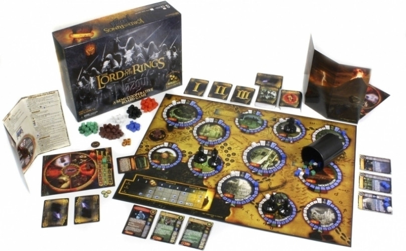 Nedgame gameshop: Lord the Rings Nazgul Board Game (Merchandise) kopen