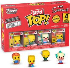 The Simpsons Funko Bitty Pop! 4-Pack: Bart Simpson / Mr. Burns / Krusty the Clown / Chase Figuur voor de Merchandise preorder plaatsen op nedgame.nl