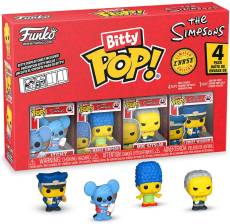 The Simpsons Funko Bitty Pop! 4-Pack: Itchy / Marge Simpson / Moe Szyslak / Chase Figuur voor de Merchandise preorder plaatsen op nedgame.nl