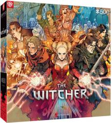 The Witcher Puzzle -  Scoia'tael (500 pieces) voor de Merchandise preorder plaatsen op nedgame.nl