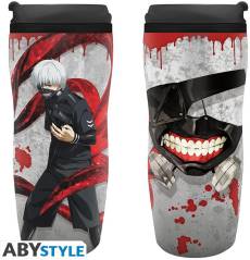 Tokyo Ghoul Travel Mug - Ken Kaneki voor de Merchandise kopen op nedgame.nl