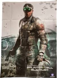 Tom Clancy's Splinter Cell Blacklist - Sam Fischer/World Map Two Sided Poster (42 x 59) voor de Merchandise kopen op nedgame.nl