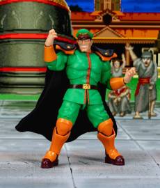Ultra Street Fighter II: The Final Challengers Action Figure - M. Bison (Green) voor de Merchandise kopen op nedgame.nl