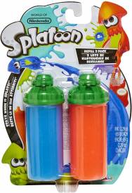 World of Nintendo - Splatoon Splatter Shot Ink Blaster Soaker Refill 2-Pack (Blue/Orange) voor de Merchandise kopen op nedgame.nl