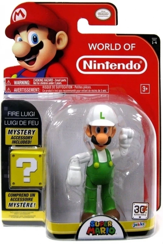World of Nintendo Figure - Fire Luigi voor de Merchandise kopen op nedgame.nl