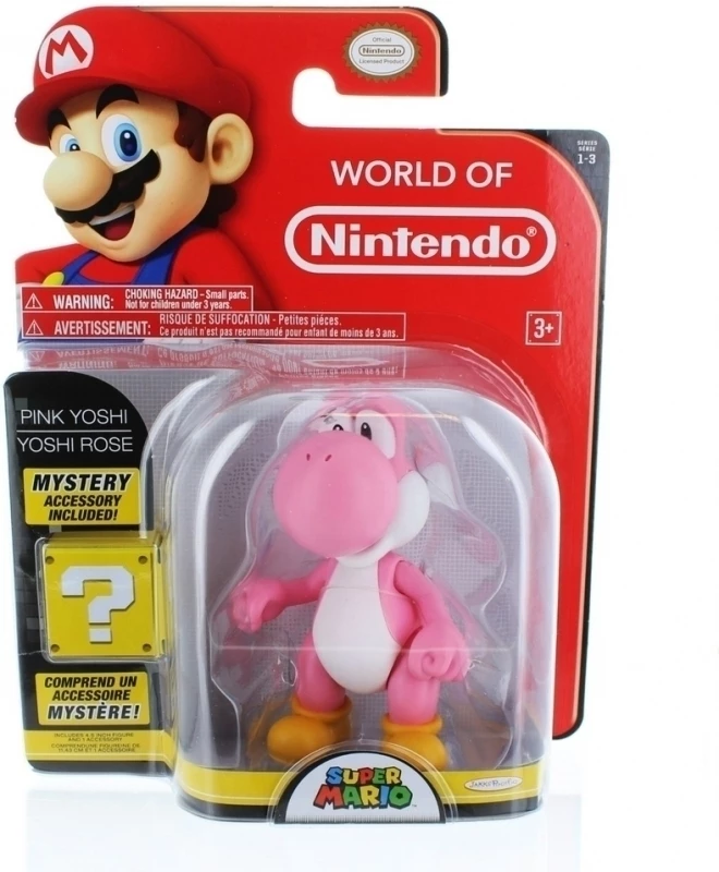 World of Nintendo Figure - Pink Yoshi voor de Merchandise kopen op nedgame.nl