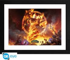 World of Warcraft Framed Print - Ragnaros (30x40cm) voor de Merchandise kopen op nedgame.nl