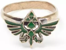 Zelda - Ring with Green Triforce Logo voor de Merchandise kopen op nedgame.nl