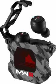Call of Duty - TWS Earphones Grey Camo with LED Metal Case voor de Mobile kopen op nedgame.nl