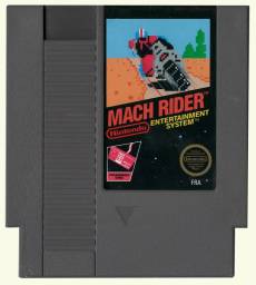 Mach Rider (losse cassette) voor de Nintendo (NES) kopen op nedgame.nl