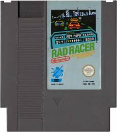 Rad Racer (losse cassette) voor de Nintendo (NES) kopen op nedgame.nl