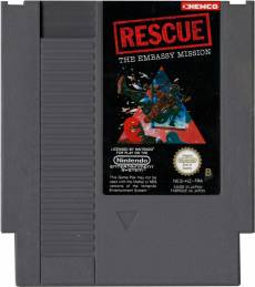 Rescue the Embassy Mission (losse cassette) voor de Nintendo (NES) kopen op nedgame.nl