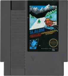 Slalom (losse cassette) voor de Nintendo (NES) kopen op nedgame.nl