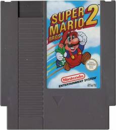 Super Mario Bros 2 (losse cassette) voor de Nintendo (NES) kopen op nedgame.nl
