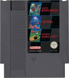 Super Mario Bros/Tetris/Nintendo World Cup (losse cassette) voor de Nintendo (NES) kopen op nedgame.nl