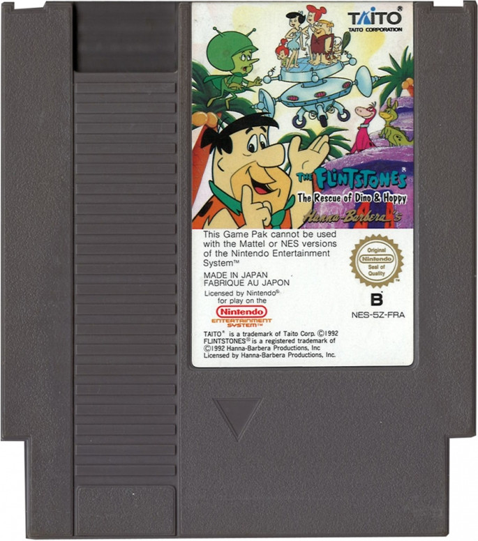 Flintstones nes hot sale