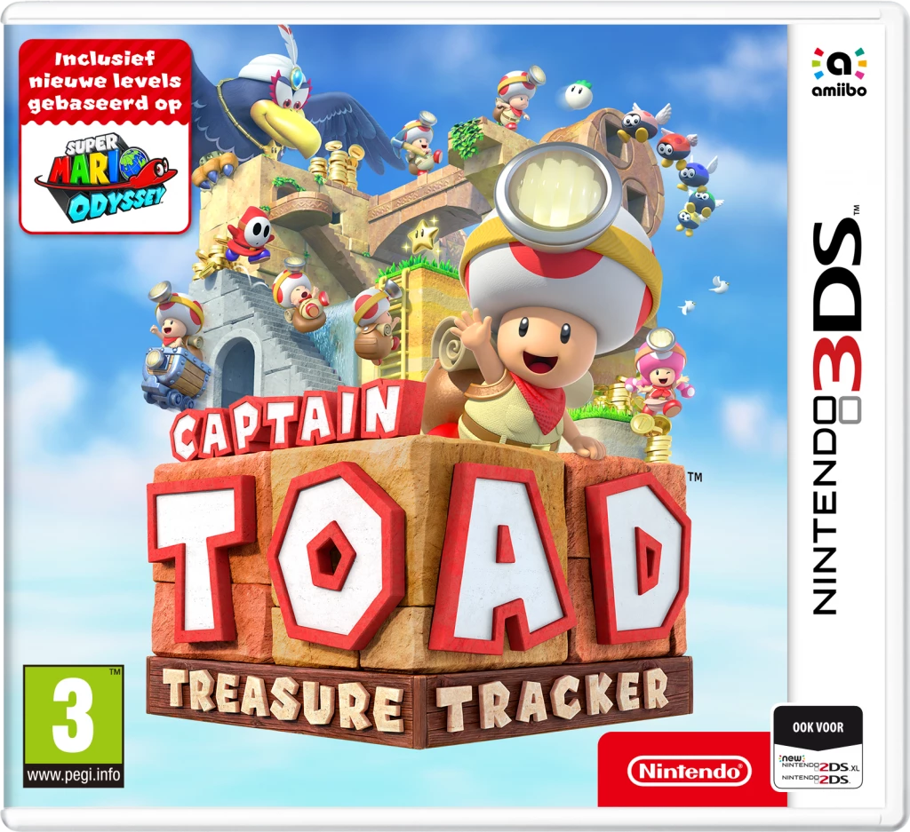 Captain Toad Treasure Tracker voor de Nintendo 3DS kopen op nedgame.nl