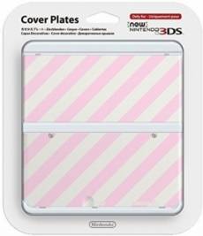 Cover Plate NEW Nintendo 3DS - Streep Roze voor de Nintendo 3DS kopen op nedgame.nl