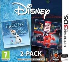 Disney Frozen + Big Hero 6 (double pack) voor de Nintendo 3DS kopen op nedgame.nl