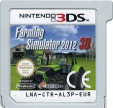 Farming Simulator 2012 3D (losse cassette) voor de Nintendo 3DS kopen op nedgame.nl